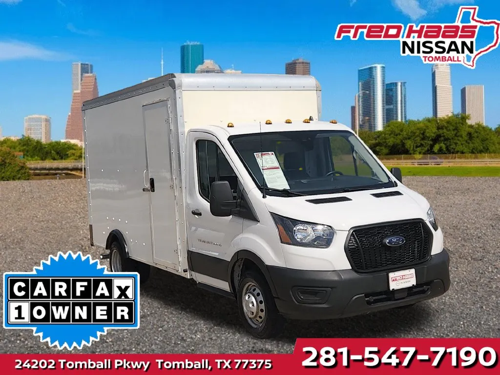 White 2023 Ford Transit-350 for sale in Tomball, TX