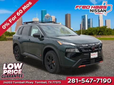 Black 2026 Nissan Rogue Rock Creek AWD for sale in Tomball, TX
