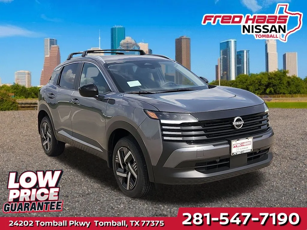 Gray 2026 Nissan Kicks SV for sale in Tomball, TX