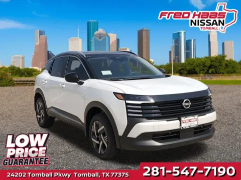 White 2026 Nissan Kicks SV for sale in Tomball, TX