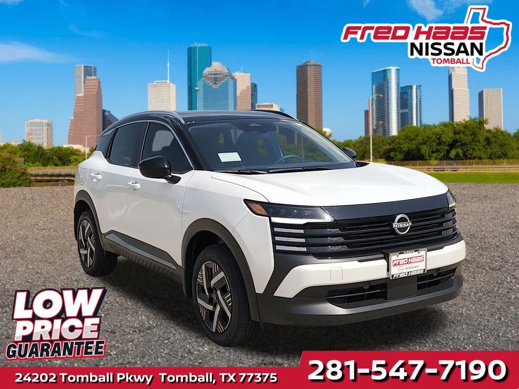 White 2026 Nissan Kicks SV for sale in Tomball, TX