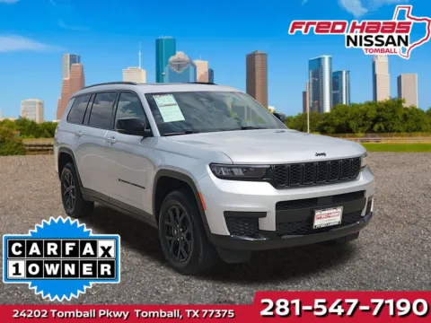 Silver 2024 Jeep Grand Cherokee L Altitude X for sale in Tomball, TX