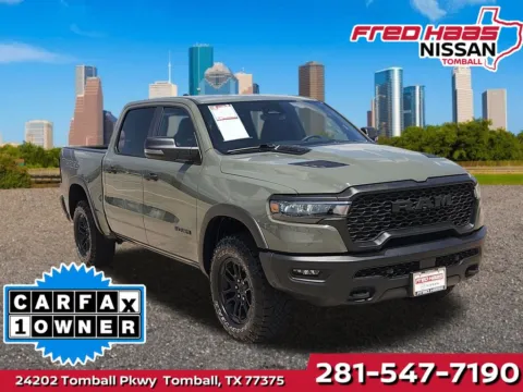 Green 2026 Ram 1500 Rebel for sale in Tomball, TX