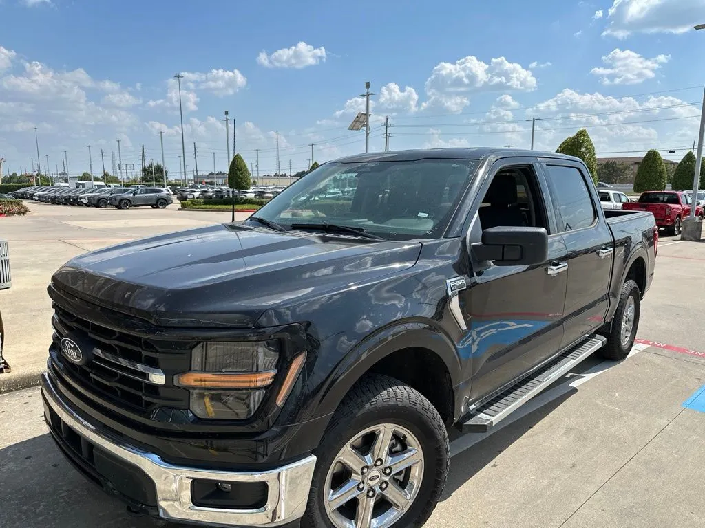 Black 2025 Ford F-150 XLT for sale in Tomball, TX