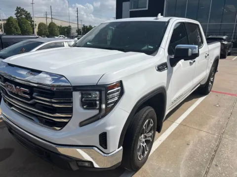 White 2025 GMC Sierra 1500 SLT for sale in Tomball, TX