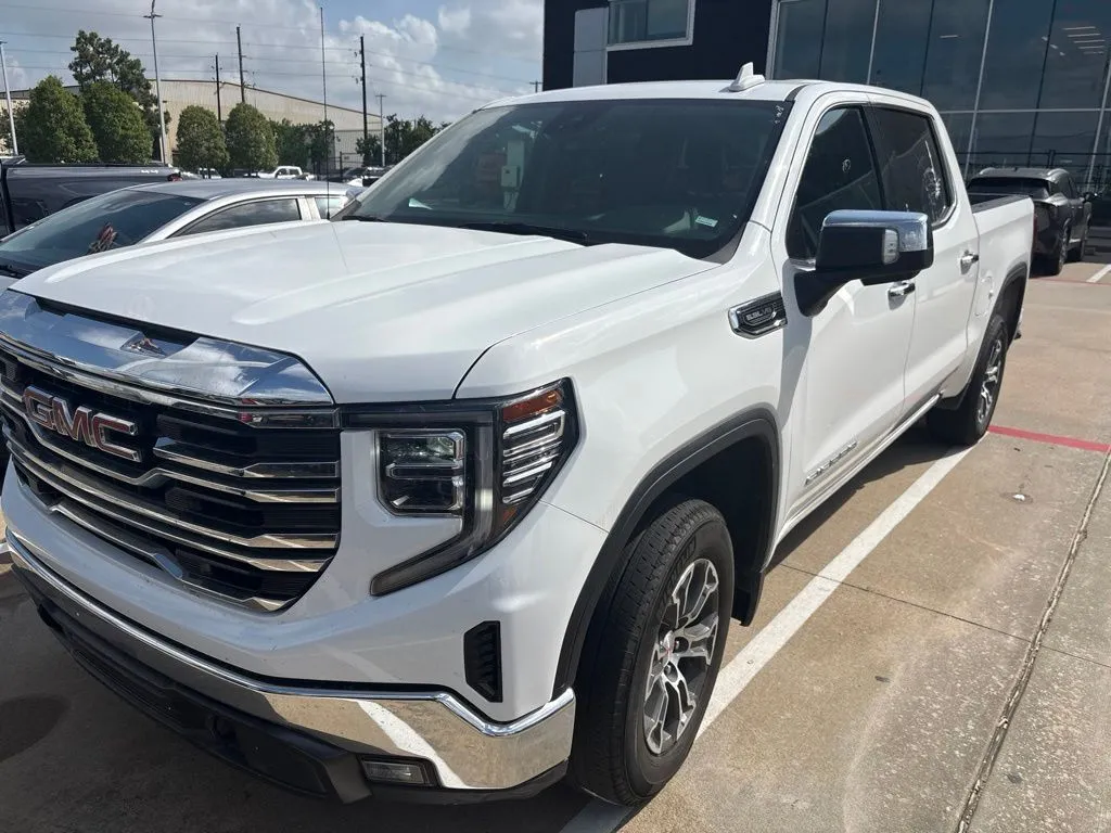 White 2025 GMC Sierra 1500 SLT for sale in Tomball, TX