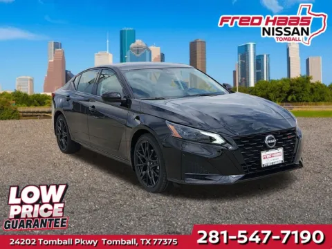 Black 2026 Nissan Altima 2.5 SR for sale in Tomball, TX
