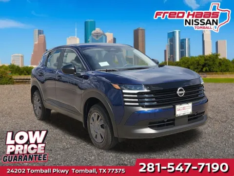 Blue 2027 Nissan Kicks S for sale in Tomball, TX