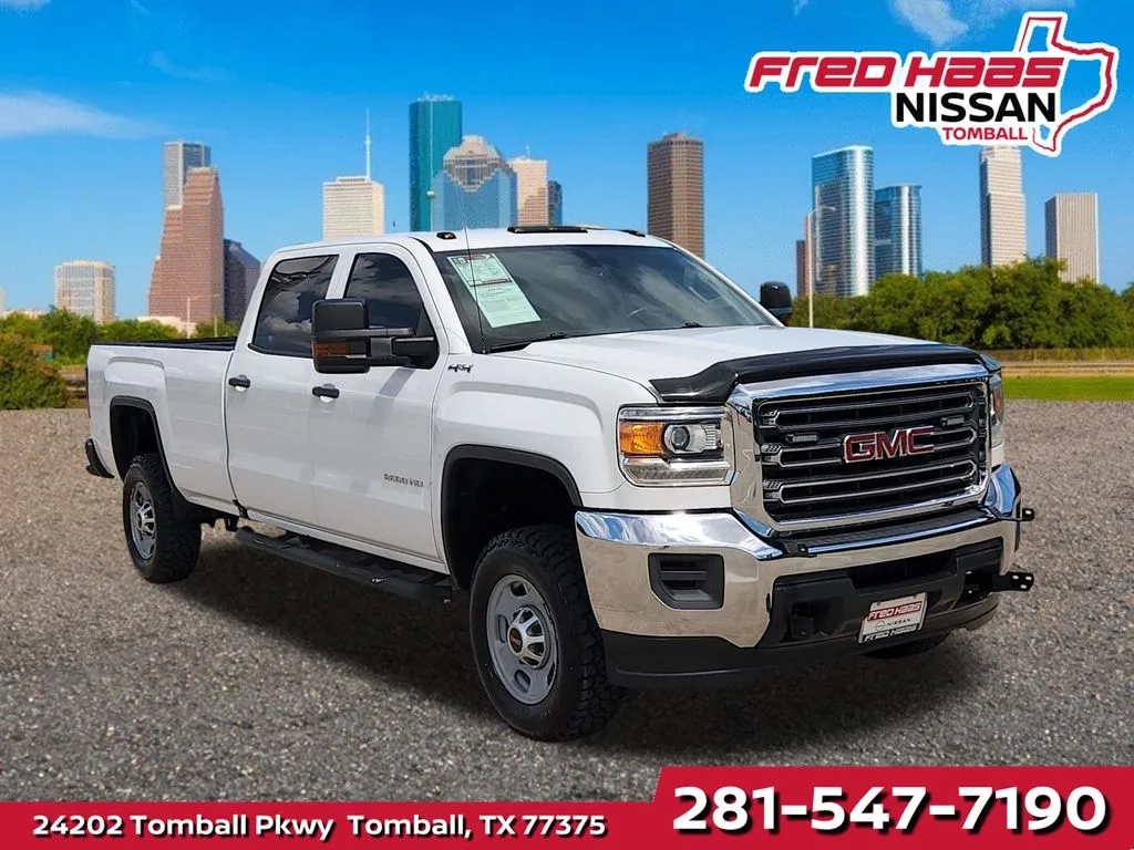 White 2017 GMC Sierra 2500 HD SLT for sale in Tomball, TX