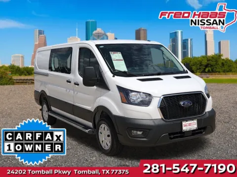 White 2025 Ford Transit-250 3Door Cargo Van for sale in Tomball, TX