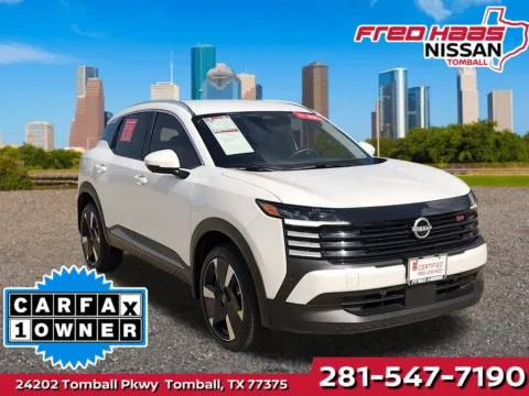 White 2025 Nissan Kicks SR for sale in Tomball, TX