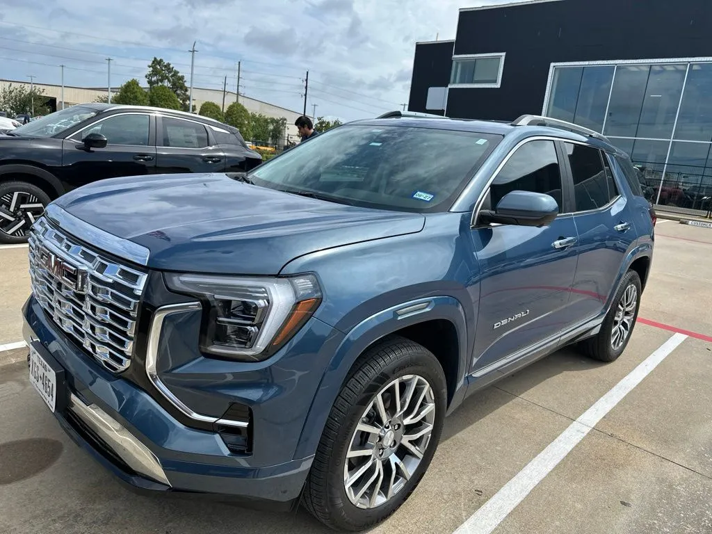 Blue 2026 GMC Terrain Denali for sale in Tomball, TX