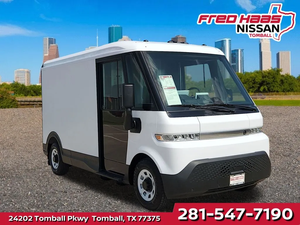 White 2024 BrightDrop Zevo 400 Cargo Van for sale in Tomball, TX