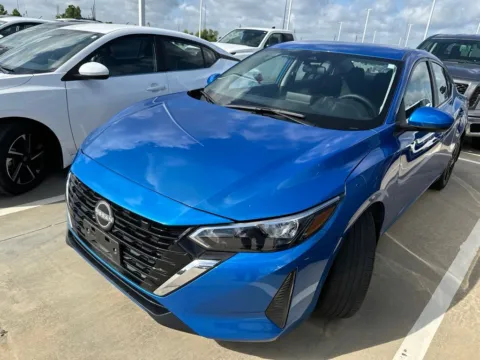 Blue 2025 Nissan Sentra SV for sale in Tomball, TX