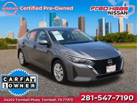 Gray 2025 Nissan Sentra S for sale in Tomball, TX