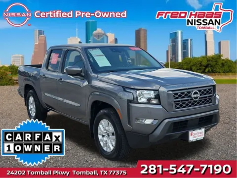Gray 2024 Nissan Frontier SV for sale in Tomball, TX
