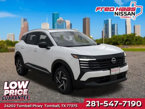 White 2026 Nissan Kicks SV for sale in Tomball, TX