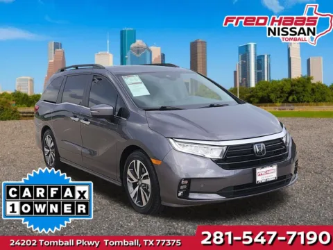 Gray 2023 Honda Odyssey Touring for sale in Tomball, TX