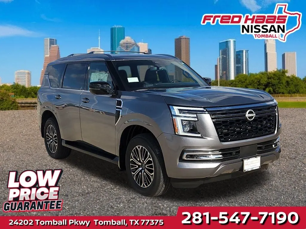 Gray 2026 Nissan Armada SL for sale in Tomball, TX