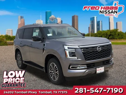 Gray 2026 Nissan Armada SL for sale in Tomball, TX