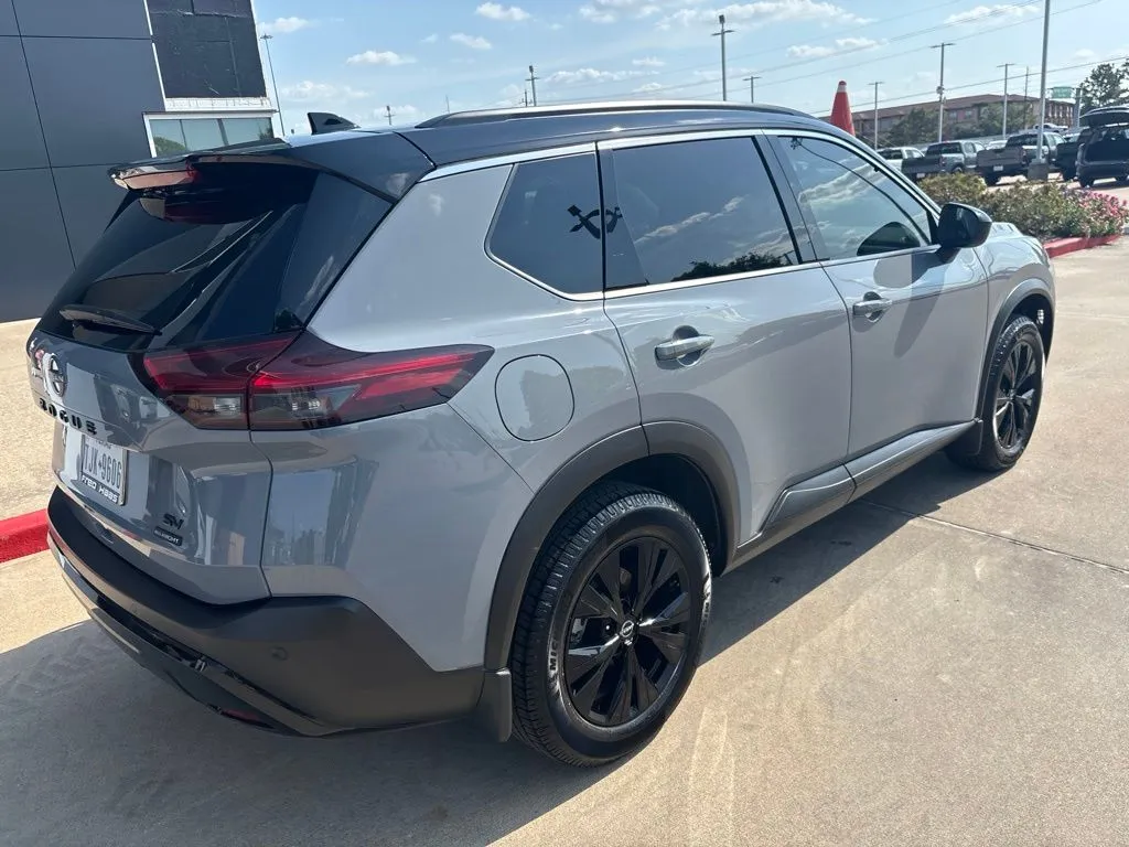 Gray 2023 Nissan Rogue SV Midnight Edition Premium Pkg for sale in Tomball, TX