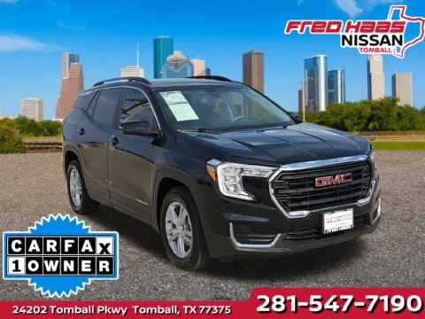 Black 2023 GMC Terrain SLE for sale in Tomball, TX
