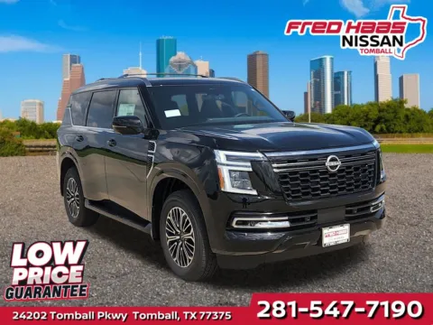 Black 2026 Nissan Armada SL for sale in Tomball, TX