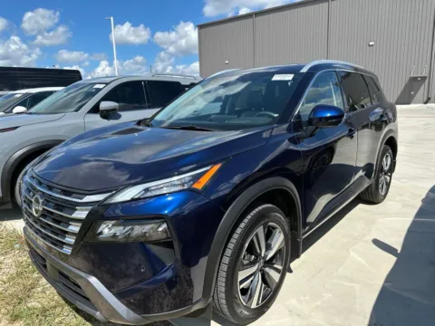 Blue 2025 Nissan Rogue SL Premium Pkg Tech Pkg for sale in Tomball, TX