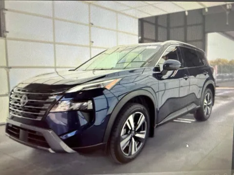 Blue 2025 Nissan Rogue SL Premium Pkg Tech Pkg for sale in Tomball, TX