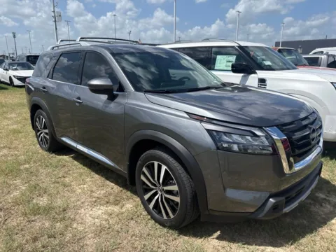 Gray 2025 Nissan Pathfinder Platinum for sale in Tomball, TX