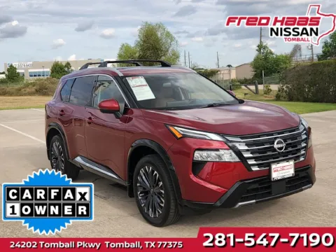 Red 2026 Nissan Rogue Platinum Premium Package for sale in Tomball, TX