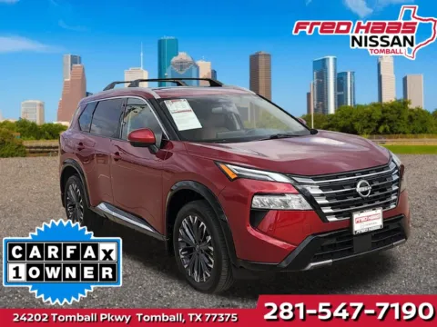 Red 2026 Nissan Rogue Platinum Premium Package for sale in Tomball, TX