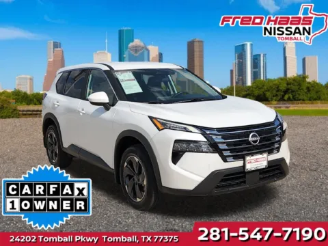 White 2026 Nissan Rogue SV Cold Weather Pkg for sale in Tomball, TX