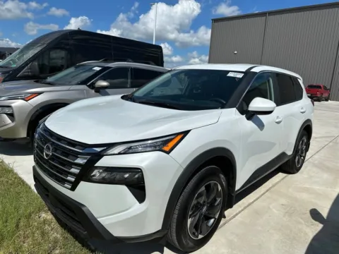 White 2026 Nissan Rogue SV Cold Weather Pkg for sale in Tomball, TX