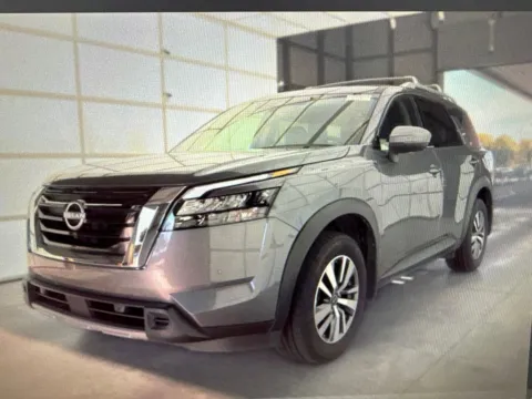 Gray 2025 Nissan Pathfinder SL for sale in Tomball, TX