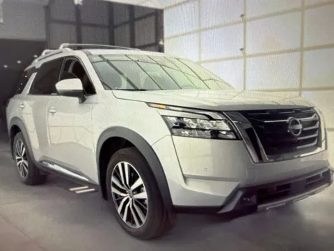 Photos of 2025 Nissan Pathfinder Platinum for sale in Tomball, TX at Fred Haas Nissan