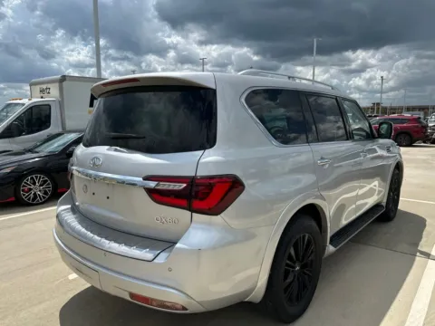 Photos of 2023 INFINITI QX80 LUXE for sale in Tomball, TX at Fred Haas Nissan