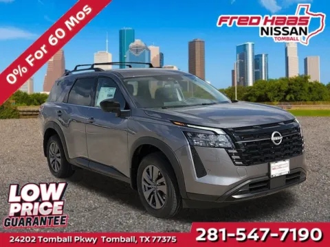 Gray 2026 Nissan Pathfinder SV for sale in Tomball, TX