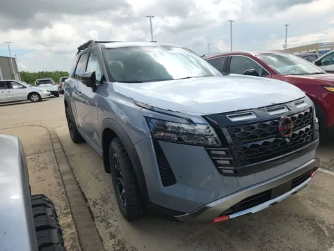Gray 2026 Nissan Pathfinder Rock Creek 4WD for sale in Tomball, TX