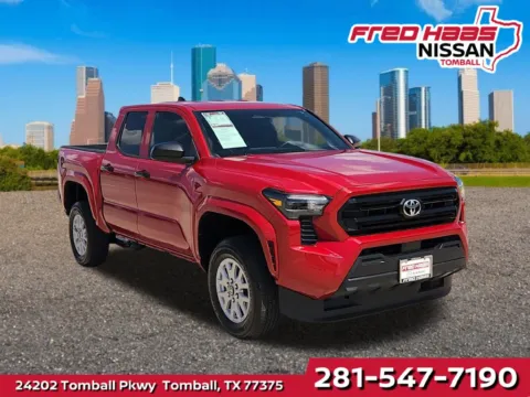 Red 2025 Toyota Tacoma SR for sale in Tomball, TX