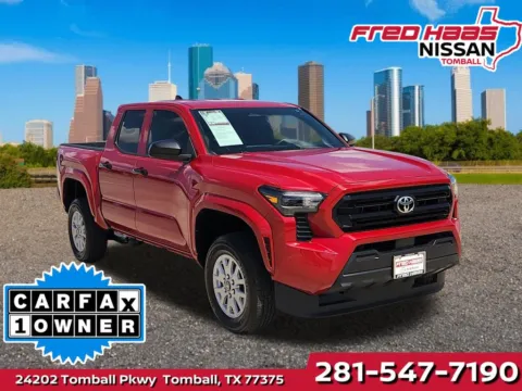 Red 2025 Toyota Tacoma SR for sale in Tomball, TX