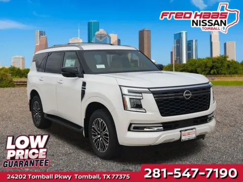 White 2026 Nissan Armada SL for sale in Tomball, TX