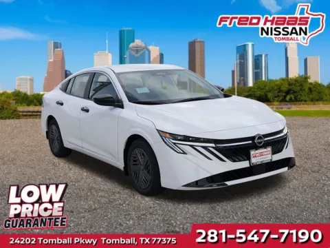 White 2027 Nissan Sentra S for sale in Tomball, TX