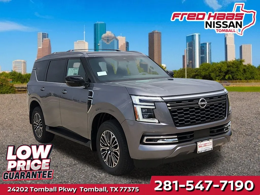 Gray 2026 Nissan Armada SL for sale in Tomball, TX