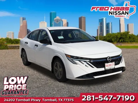 White 2027 Nissan Sentra S for sale in Tomball, TX