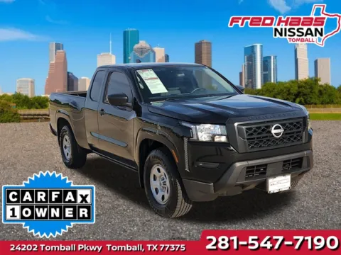Black 2024 Nissan Frontier S for sale in Tomball, TX