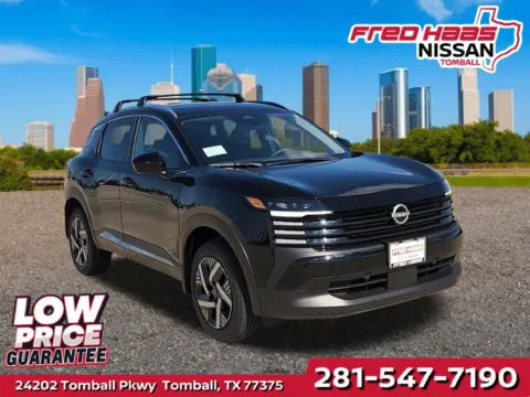 Black 2027 Nissan Kicks SV for sale in Tomball, TX