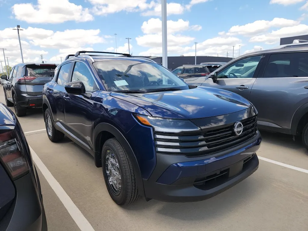Blue 2027 Nissan Kicks SV for sale in Tomball, TX