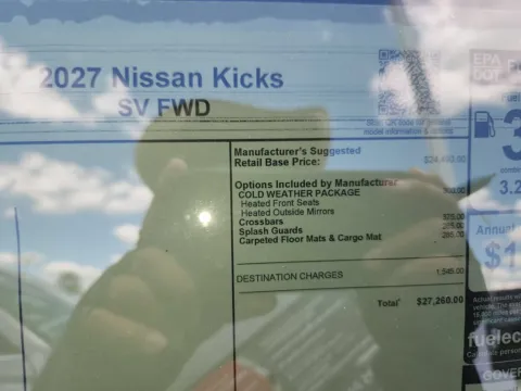 Photos of 2027 Nissan Kicks SV for sale in Tomball, TX at Fred Haas Nissan