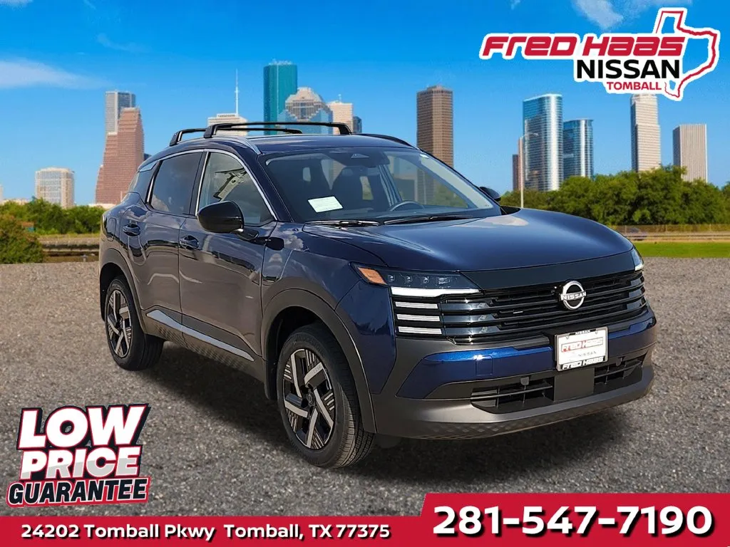 Blue 2027 Nissan Kicks SV for sale in Tomball, TX